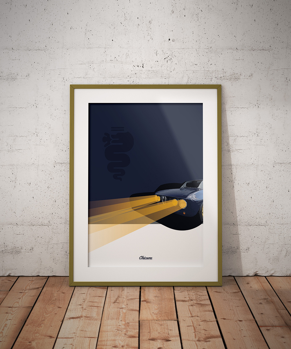 Chicane Blue Bertone