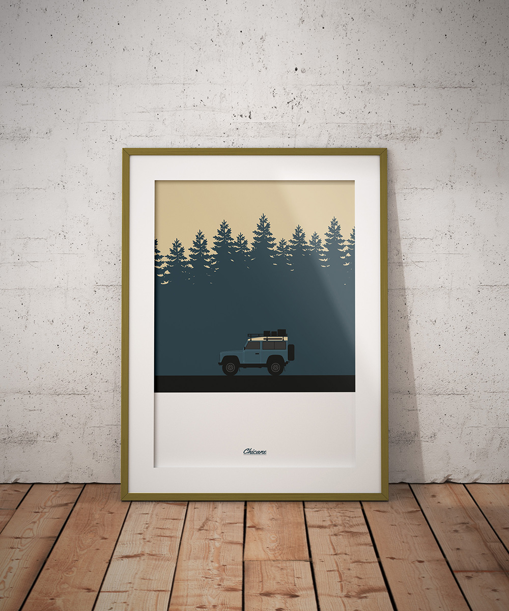 Chicane land Rover